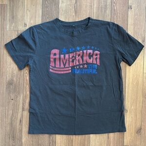 Patriotic ‘America The Beautiful’ T-Shirt - Large